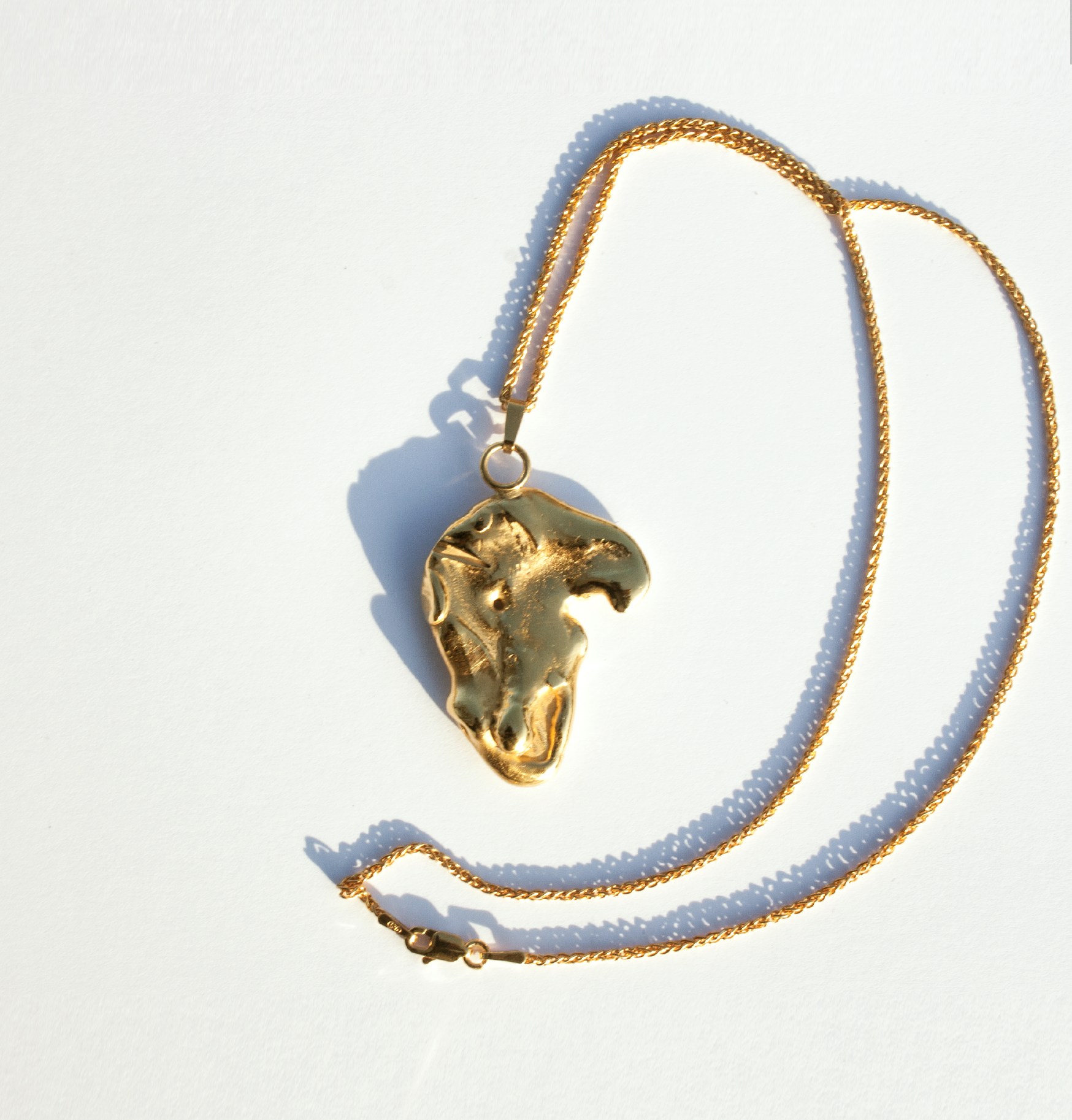 Silali gold pendant necklace - Filia Rex