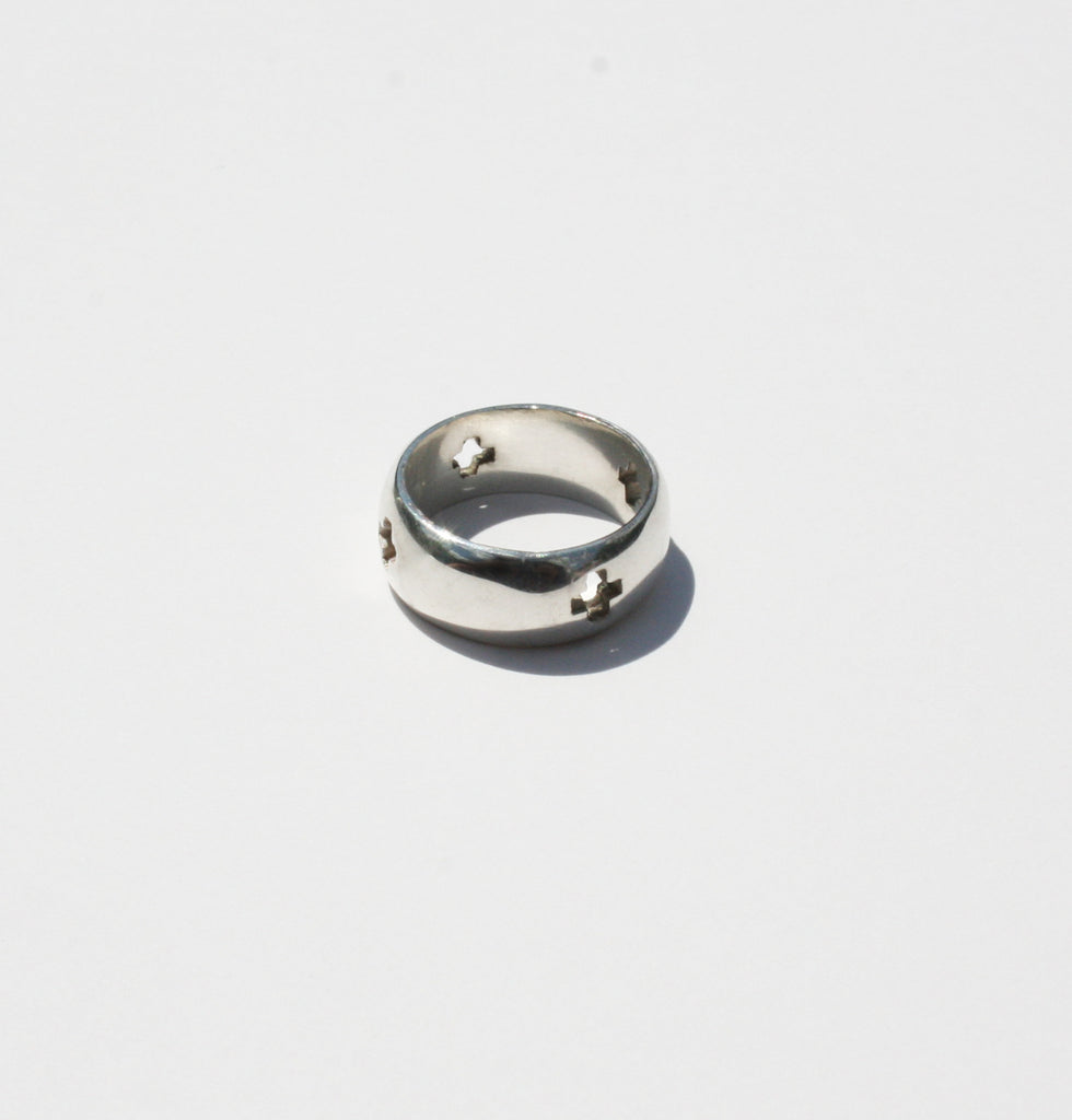 Cross unisex ring