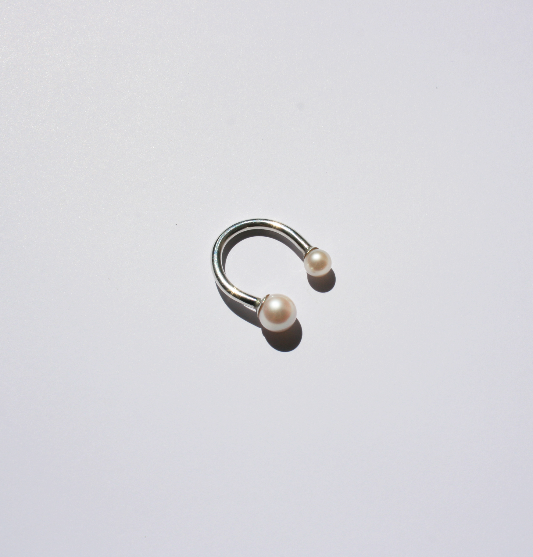 Double pearl ring - Filia Rex