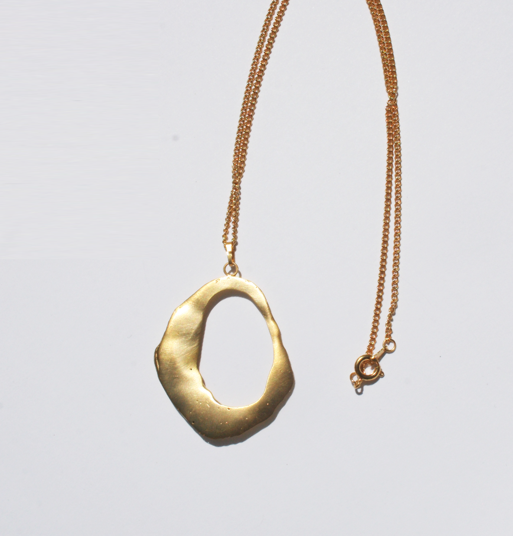 Mare Nubium gold pendant necklace - Filia Rex