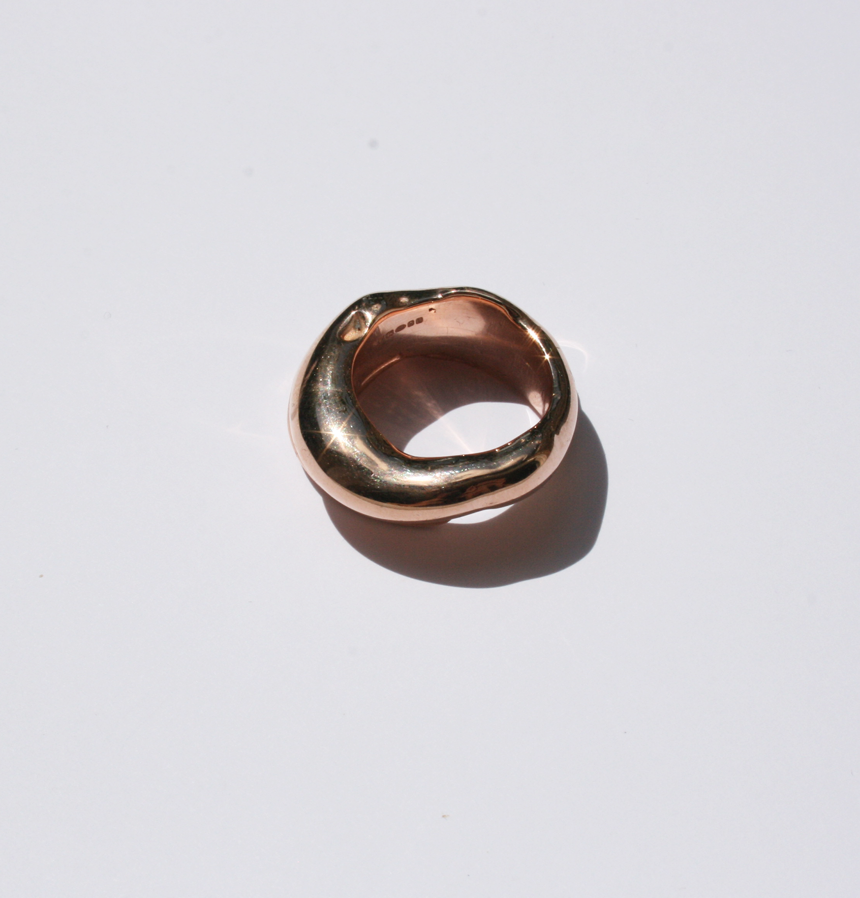 Mauna Loa rose gold ring - Filia Rex