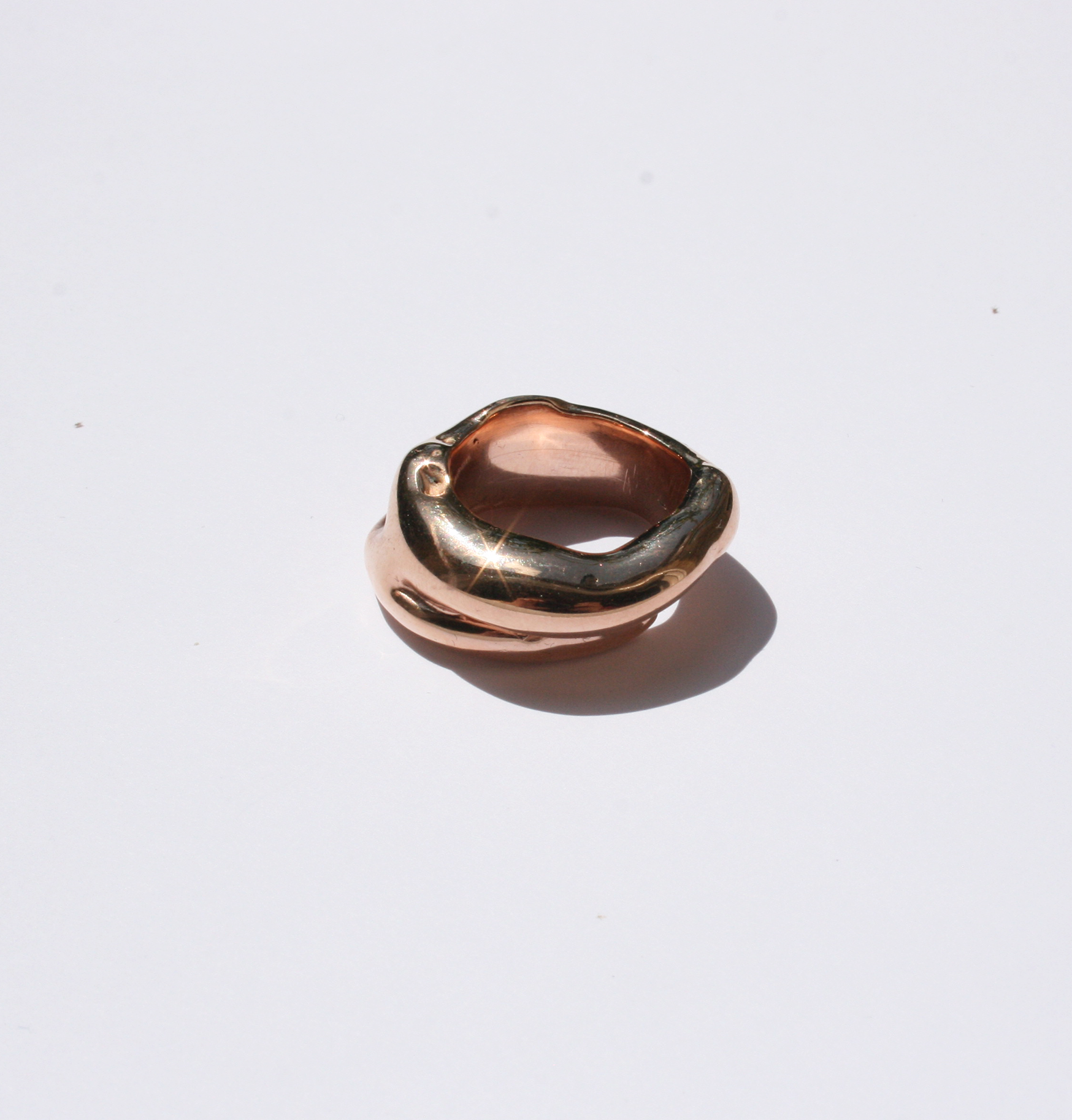 Mauna Loa rose gold ring - Filia Rex