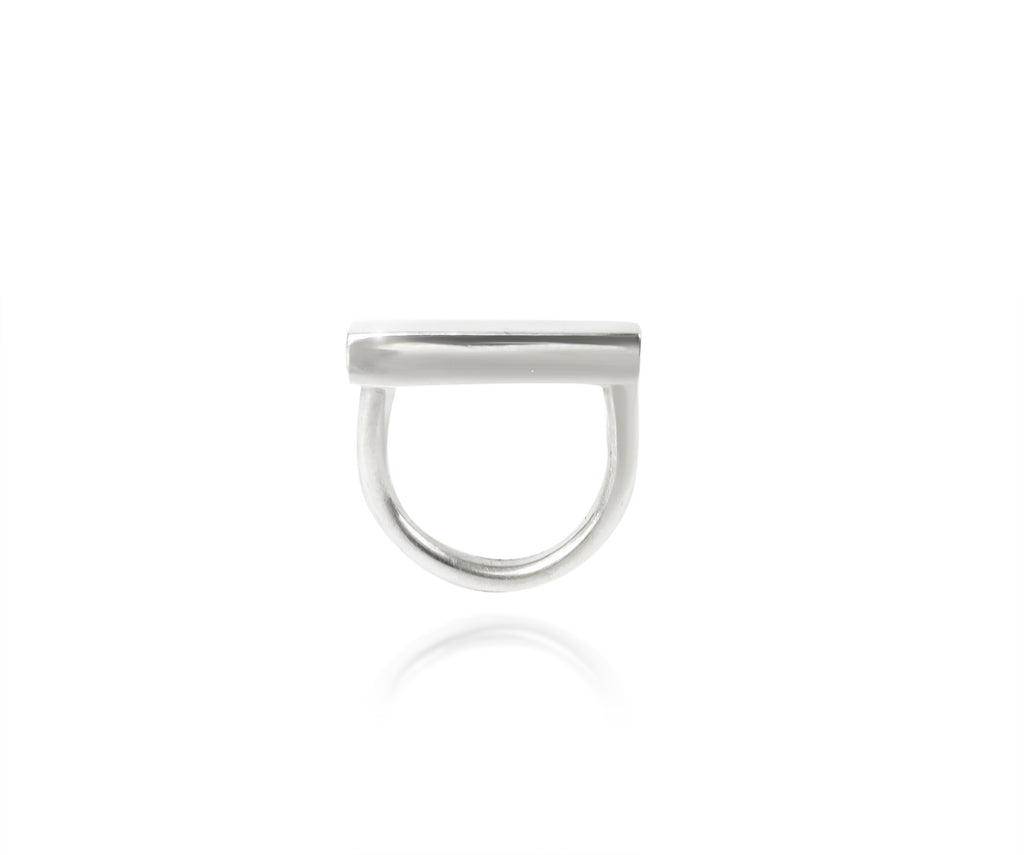 Minimalist bar ring