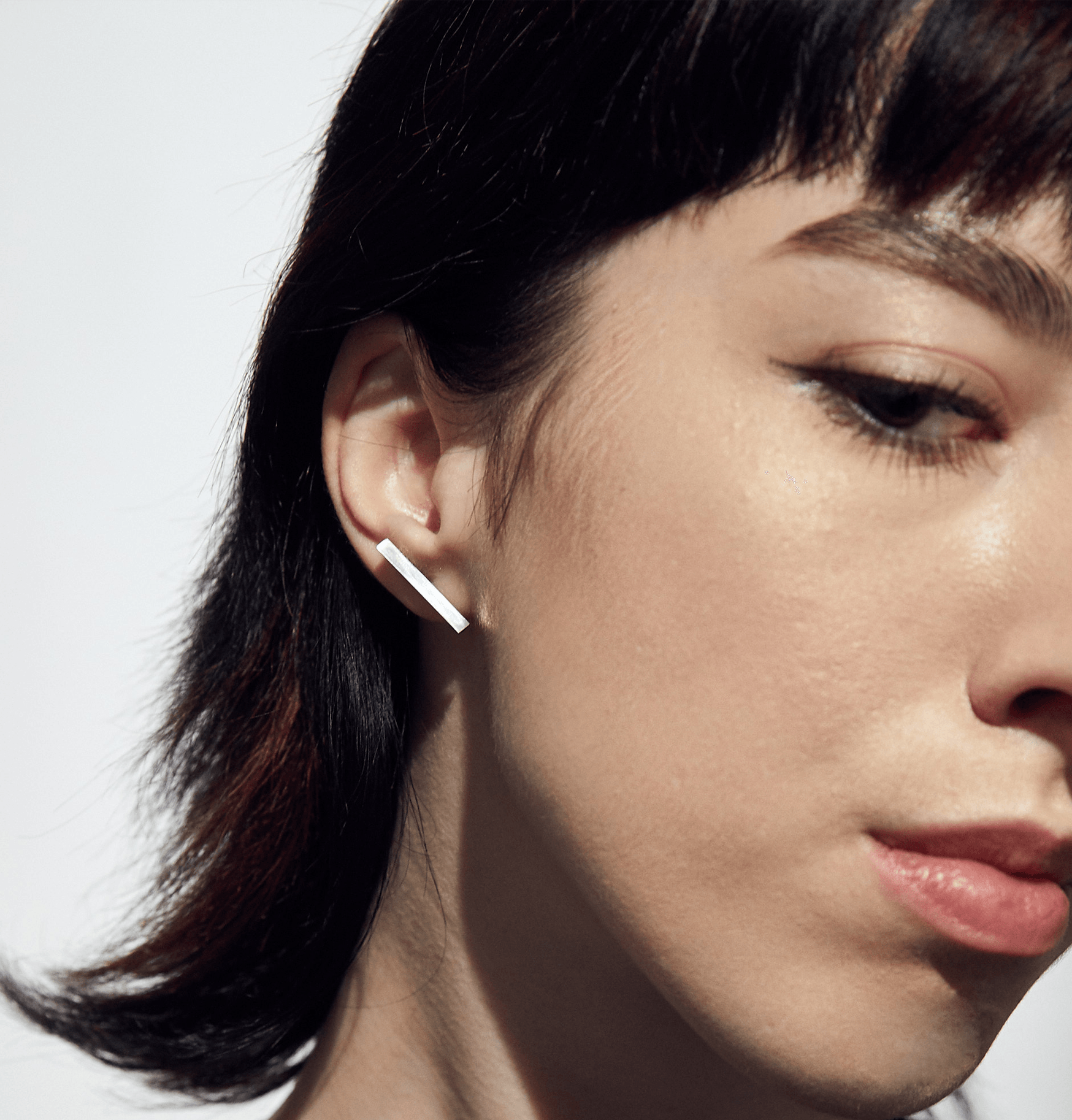 Triangle bar earrings - Filia Rex